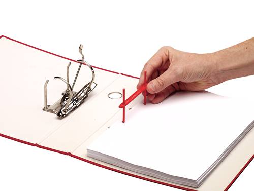 FELLOWES Biding Clip 100 Red-6