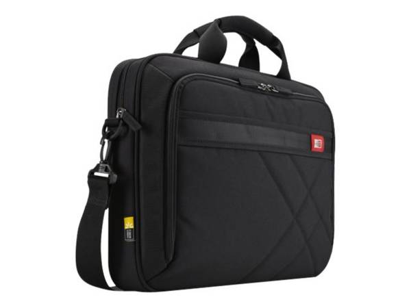 Case Logic DLC-117 Black, Sac Messenger, 43,9 cm (17.3"), Sangle épaule, 800 g