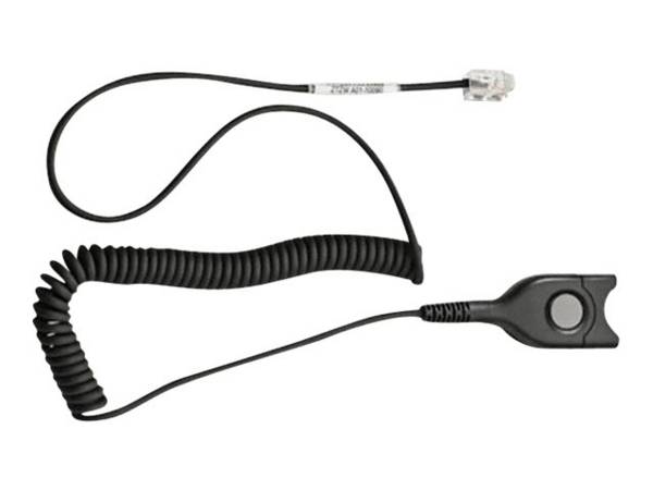 EPOS CSTD 01 Standard headset connection cable with EasyDisconnect to Modular Plug RJ 9