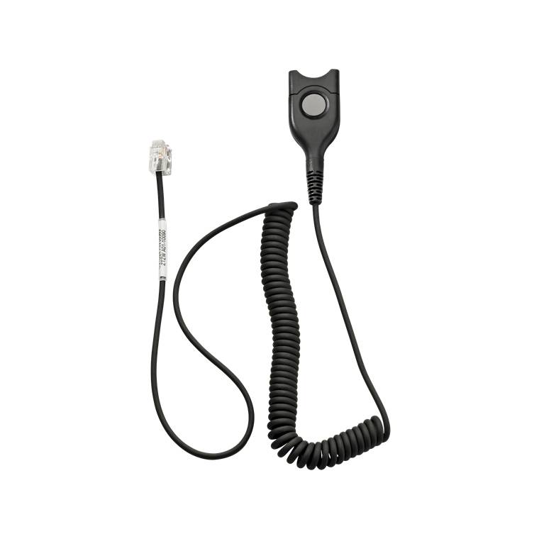 EPOS CSTD 01 Standard headset connection cable with EasyDisconnect to Modular Plug RJ 9-1