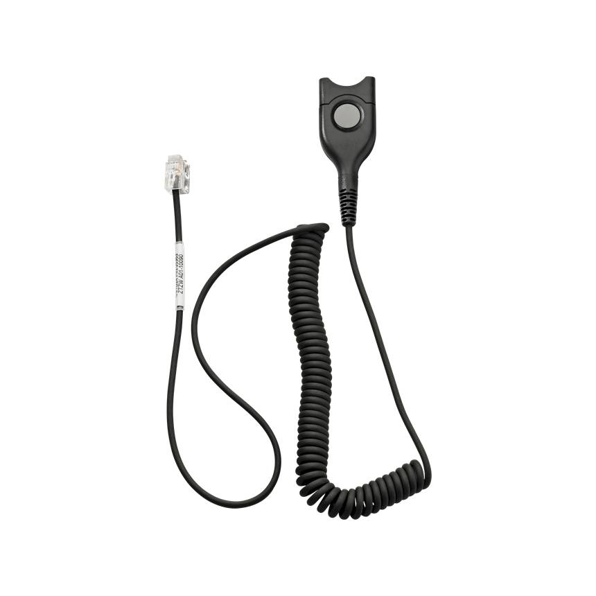 EPOS CSTD 01 Standard headset connection cable with EasyDisconnect to Modular Plug RJ 9-3