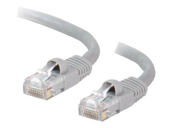 Cbl/2M Mlded/Btd Grey Cat5E PVC UTP PAT