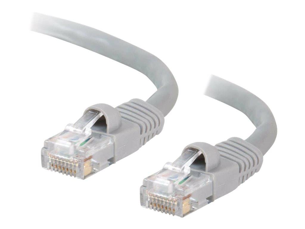 Cbl/2M Mlded/Btd Grey Cat5E PVC UTP PAT-0