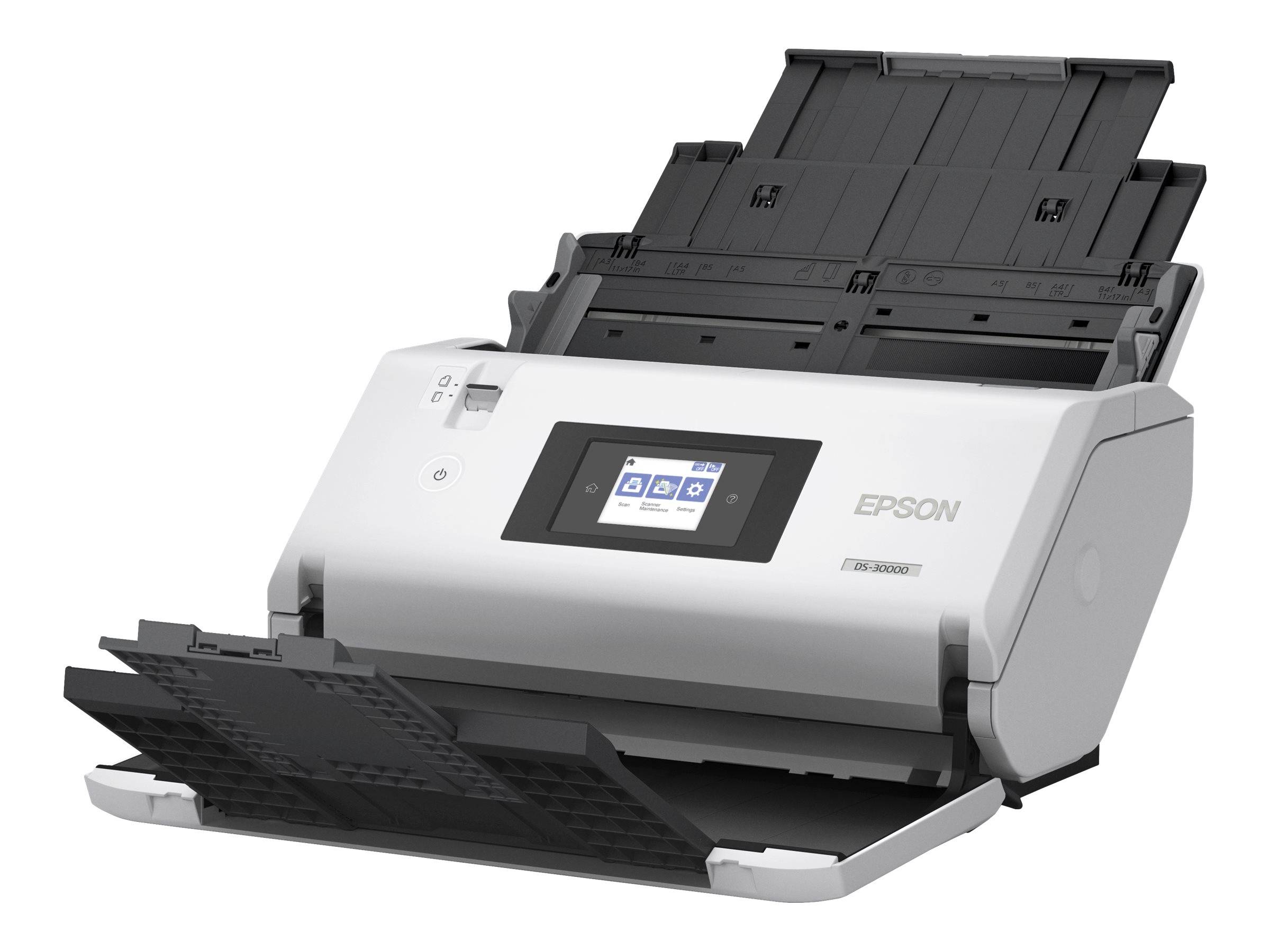 EPSON WorkForce DS-30000 Document scanner Contact Image Sensor CIS Duplex A3 600x600dpi 70ppm ADF 120sheets 30000scans/d-0