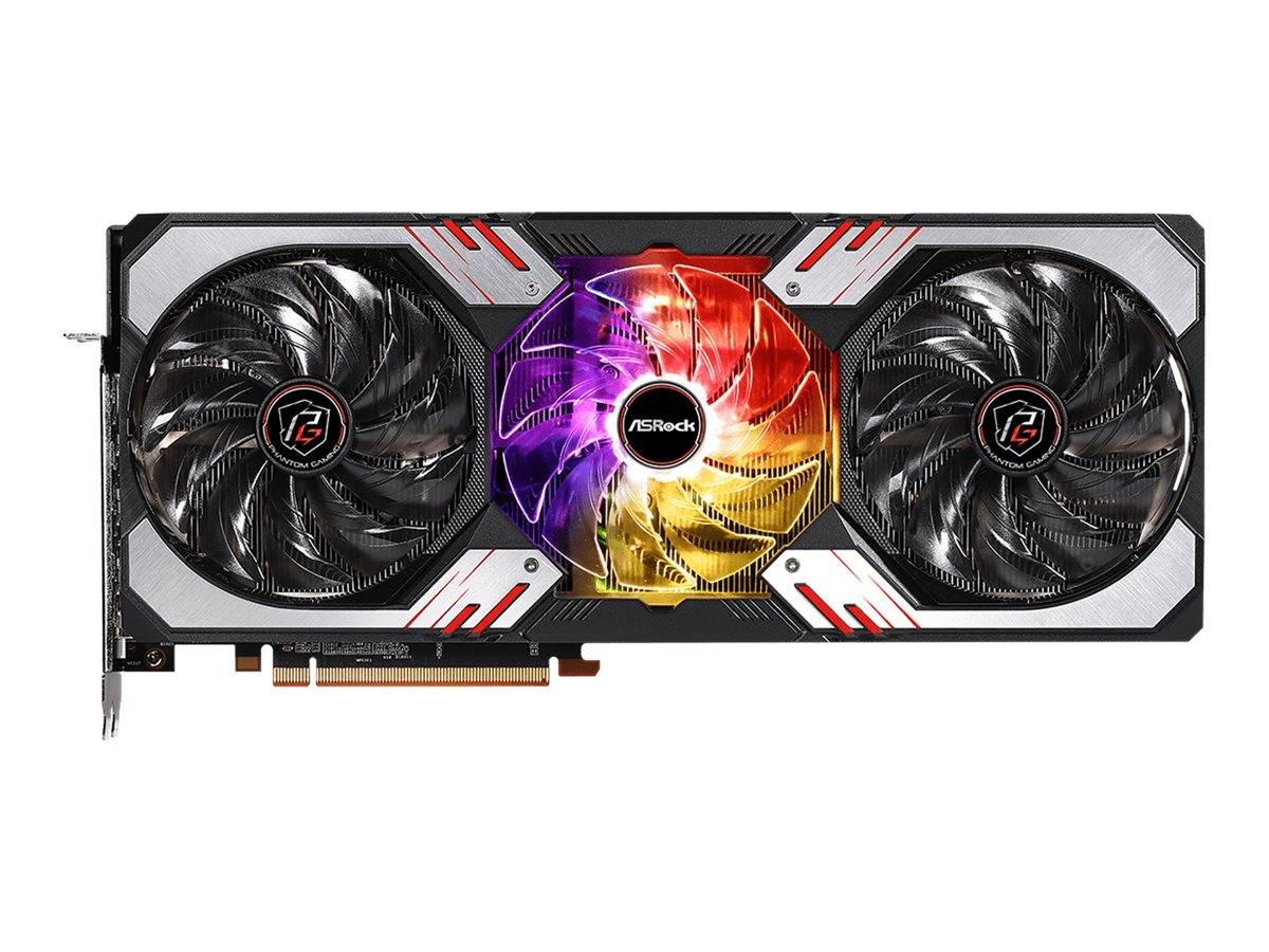 Asrock Phantom Gaming RX6900XT PGD 16GO, Radeon RX 6900 XT, 16 Go, GDDR6, 256 bit, 7680 x 4320 pixels, PCI Express x16 4-0