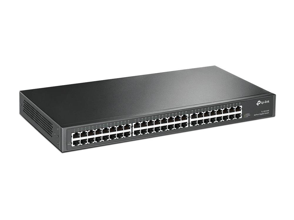 Switch Réseau Ethernet TP-Link - 48P Gigabit Rackable-5