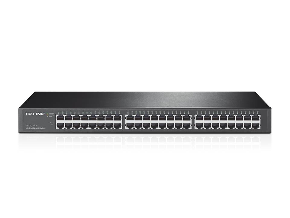 Switch Réseau Ethernet TP-Link - 48P Gigabit Rackable-7