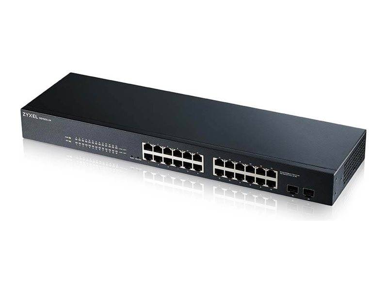 Zyxel GS-1900-24 v2 Géré L2 Gigabit Ethernet (10/100/1000) 1U Noir-0