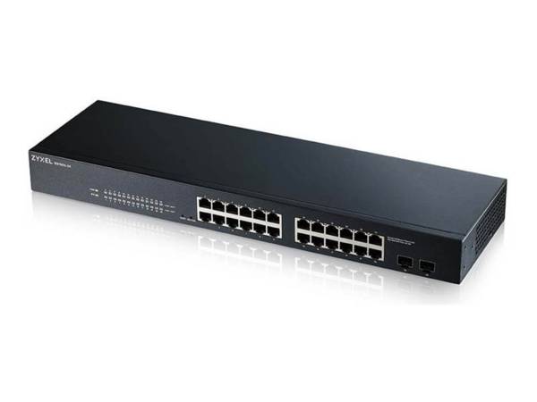 Zyxel GS-1900-24 v2 Géré L2 Gigabit Ethernet (10/100/1000) 1U Noir