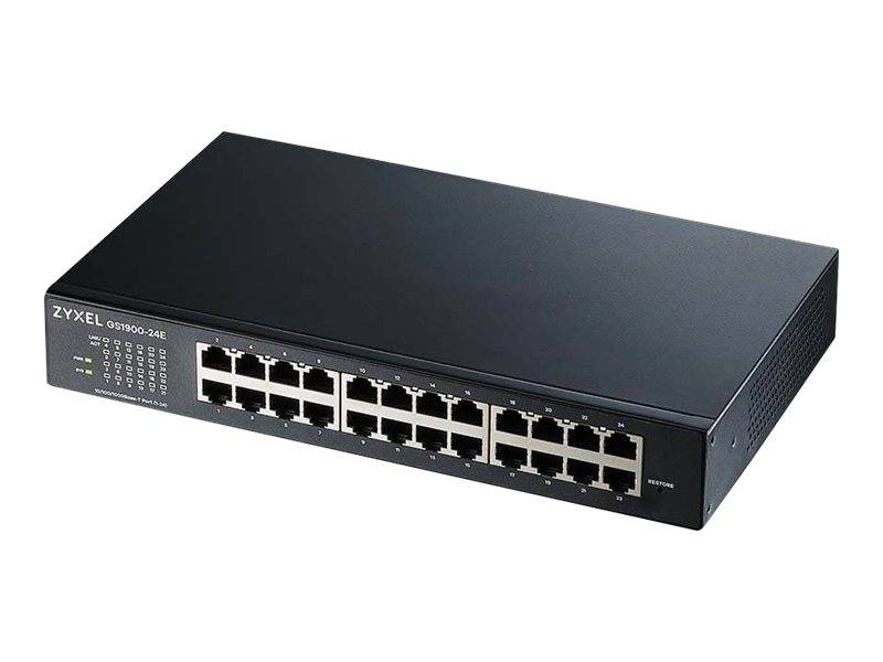 Zyxel GS1900-24E-EU0103F commutateur réseau Géré L2 Gigabit Ethernet (10/100/1000) 1U Noir-0