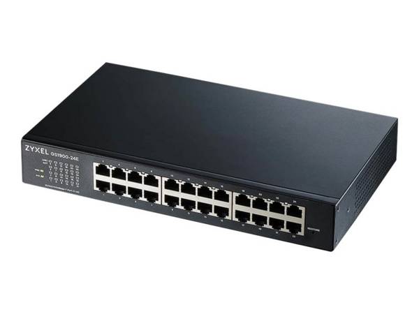 Zyxel GS1900-24E-EU0103F commutateur réseau Géré L2 Gigabit Ethernet (10/100/1000) 1U Noir