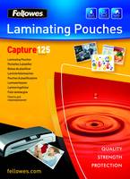 FELLOWES POCHETTES A6 125 MICRONS X 100-4