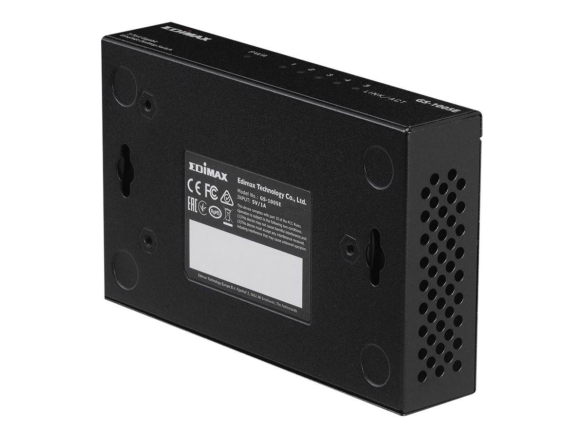 Edimax GS-1005E, Non-géré, Gigabit Ethernet (10/100/1000), Montage mural-0