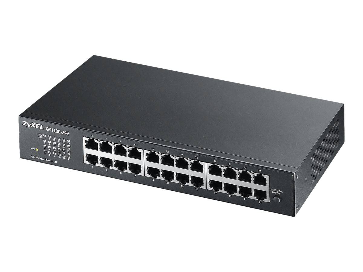 Zyxel GS1100-24E Non-géré Gigabit Ethernet (10/100/1000) Noir-0
