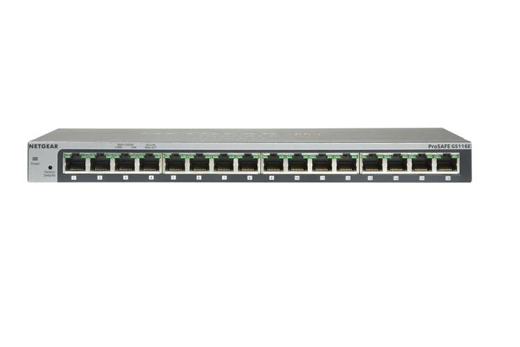 Switch réseau NETGEAR ProSAFE® GS116GE 16 ports 1 GBit/s-5