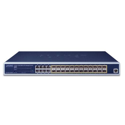 PLANET GS-5220-16S8CR commutateur réseau Géré L2+ Gigabit Ethernet (10/100/1000) 1U Bleu-2