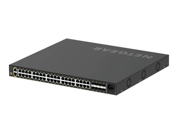 NETGEAR GSM4248P-100EUS, Géré, L2/L3/L4, Gigabit Ethernet (10/100/1000), Connexion Ethernet, supportant l'alimentation v