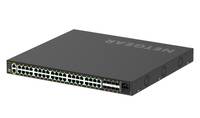 NETGEAR GSM4248P-100EUS, Géré, L2/L3/L4, Gigabit Ethernet (10/100/1000), Connexion Ethernet, supportant l'alimentation v-1