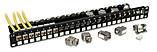 LINDY Cat.6A 10G Premium Patchpanel 24 ports Panneau de brassage 483 mm (19") CAT 6a 1 UH équipé-7