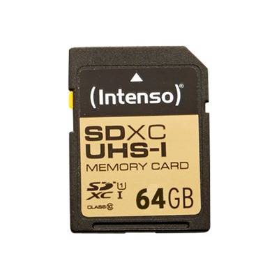 Carte SDXC Intenso Premium 64 GB Class 10, UHS-I 