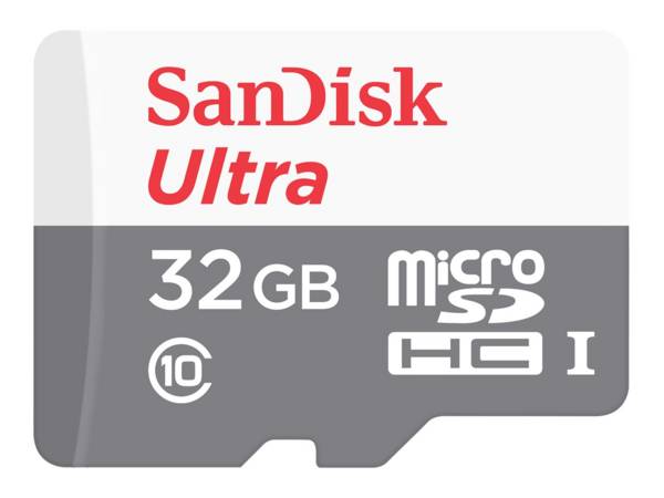 32GB Ultra microSDHC+SD Adapter