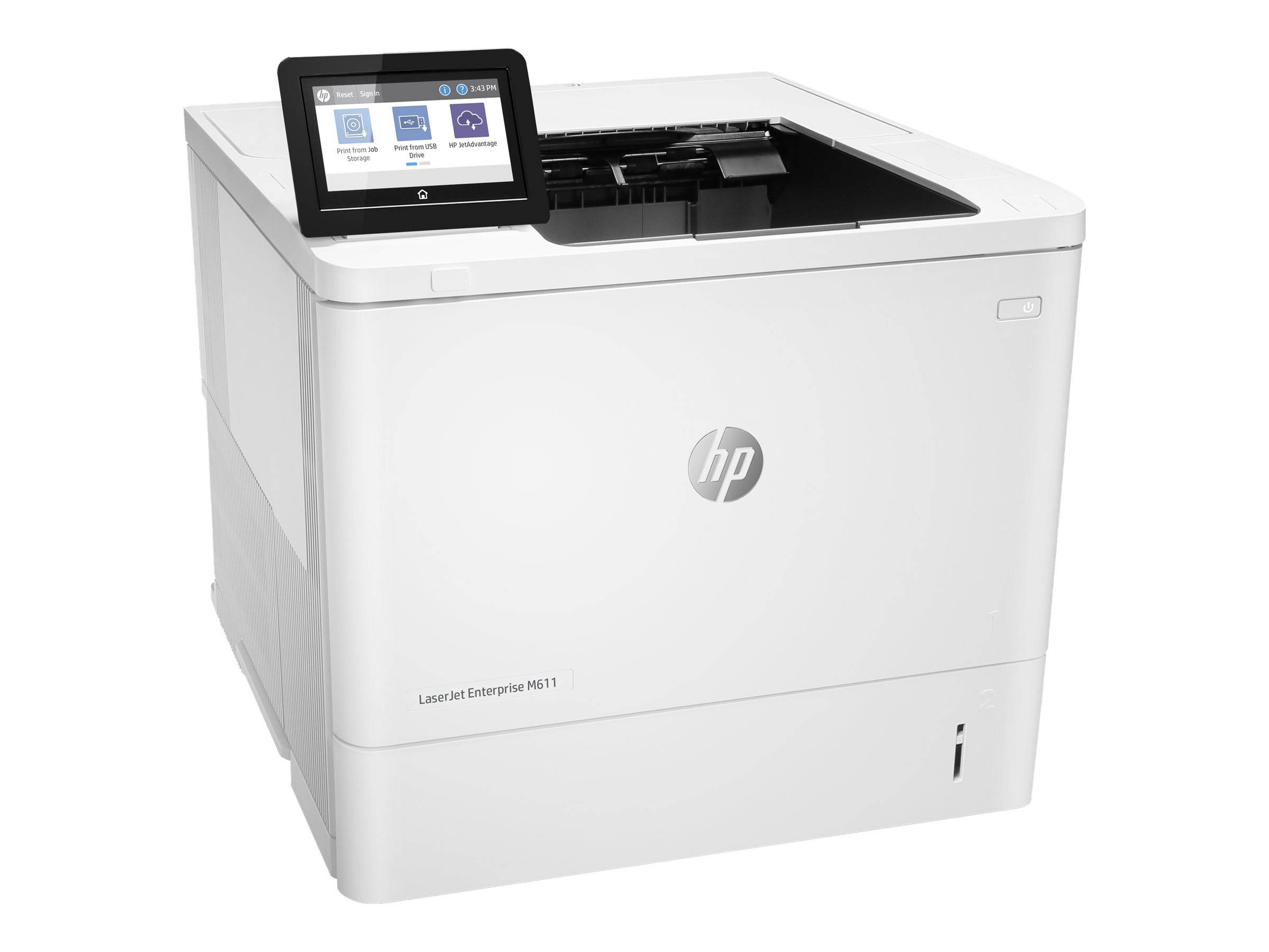 HP LaserJet Enterprise M611dn Printer Mono Duplex laser A4 1200x1200dpi 61ppm 650sheets USB LAN-7