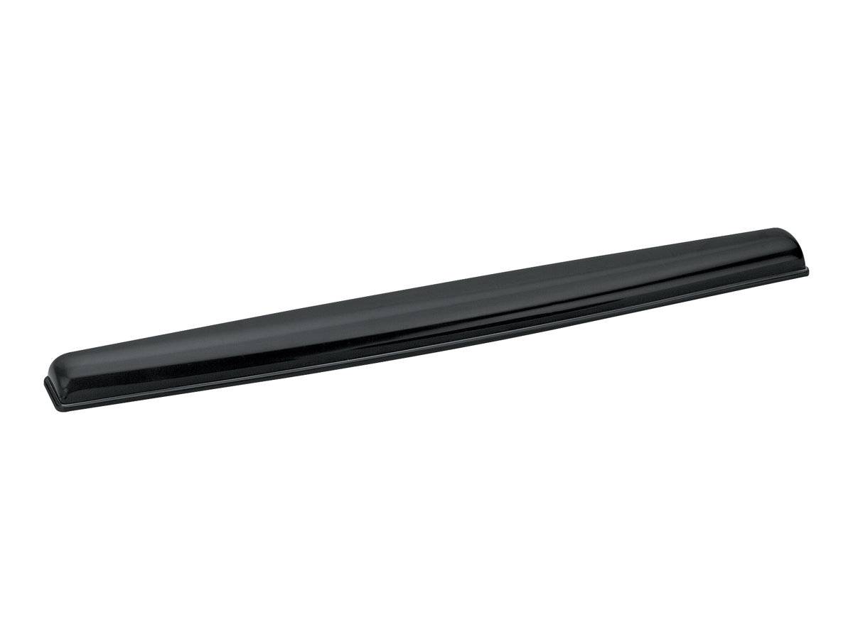 Repose-poignets pour clavier Fellowes Gel Crystal - Noir-0