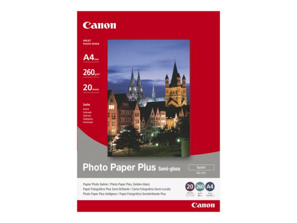 CANON SG-201 semi brillant photo  papier inkjet 260g/m2 4x6 inch 50 feuilles pack de 1