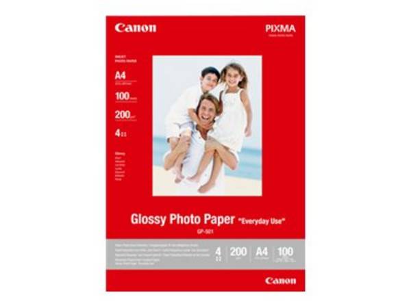 CANON PHOTO PAPER GLOSSY (GP-501) 4x6 50 Sheets