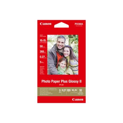 CANON PP-201 plus photo papier inkjet 260g/m2 4x6 inch 50 feuilles pack de 1-0