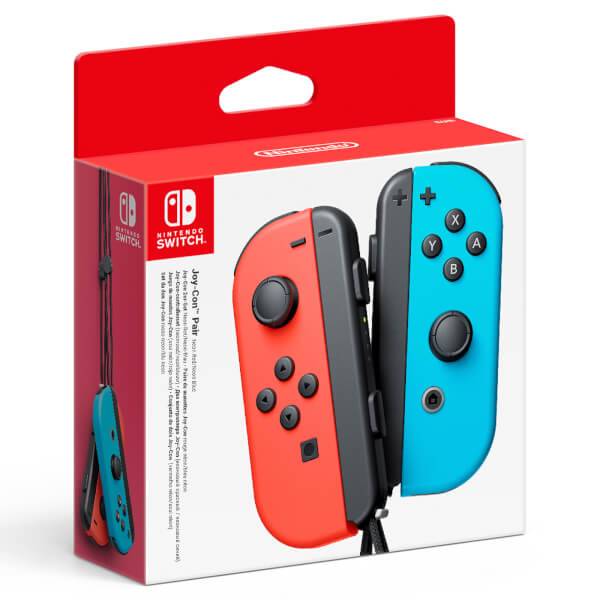 Nintendo 2x Joy-Con Manette de jeu Nintendo Switch rouge néon, bleu fluorescent-7