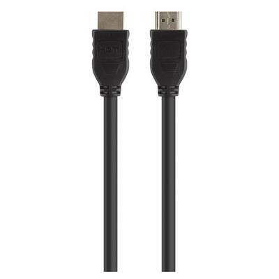 Câble de liaison Belkin HDMI Fiche mâle HDMI-A, Fiche mâle HDMI-A 0 mm noir F3Y017BT3M BLK 4K UHD Câble HDMI-3
