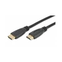 Câble de raccordement TECHly HDMI Fiche mâle HDMI-A, Fiche mâle HDMI-A 1.00 m noir ICOC-HDMI2-4-010 Câble HDMI-6