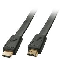 Câble de raccordement LINDY HDMI Fiche mâle HDMI-A, Fiche mâle HDMI-A 2.00 m noir 36997 4K UHD Câble HDMI-4