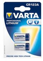 Batterie au lithium Varta, CR123A, photo 3V, blister de vente au détail (paquet de 2)-2