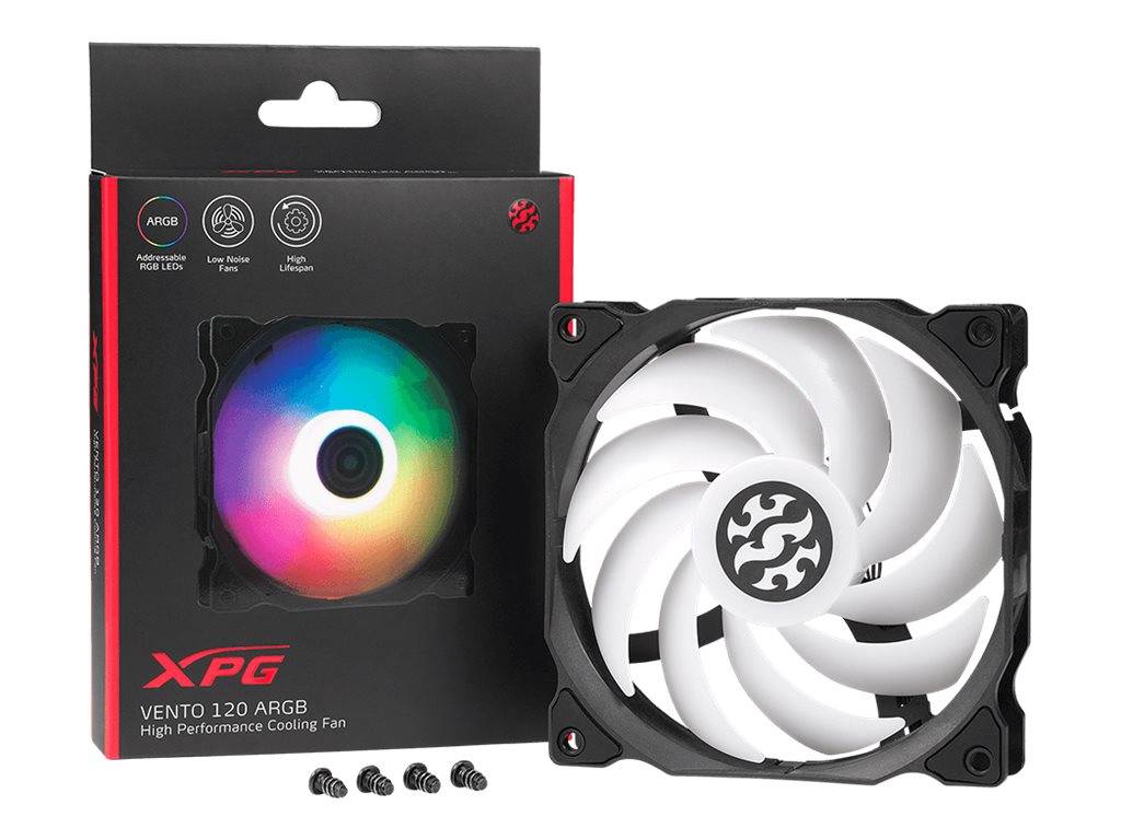 ADATA ADATA - XPG VENTO 120 ARGB - Gehäuselüfter - 120 mm Ventilateur pour PC multicolore avec éclairage LED-4