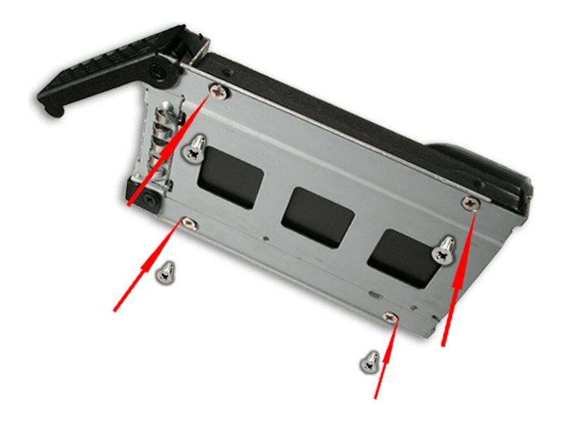 ICY DOCK Rack amovible MB991IK-B 1 disque SATA/SAS 2.5"-7