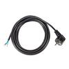BACHMANN Câble H05VV-F 3G1,0 3m, noir, non emballé