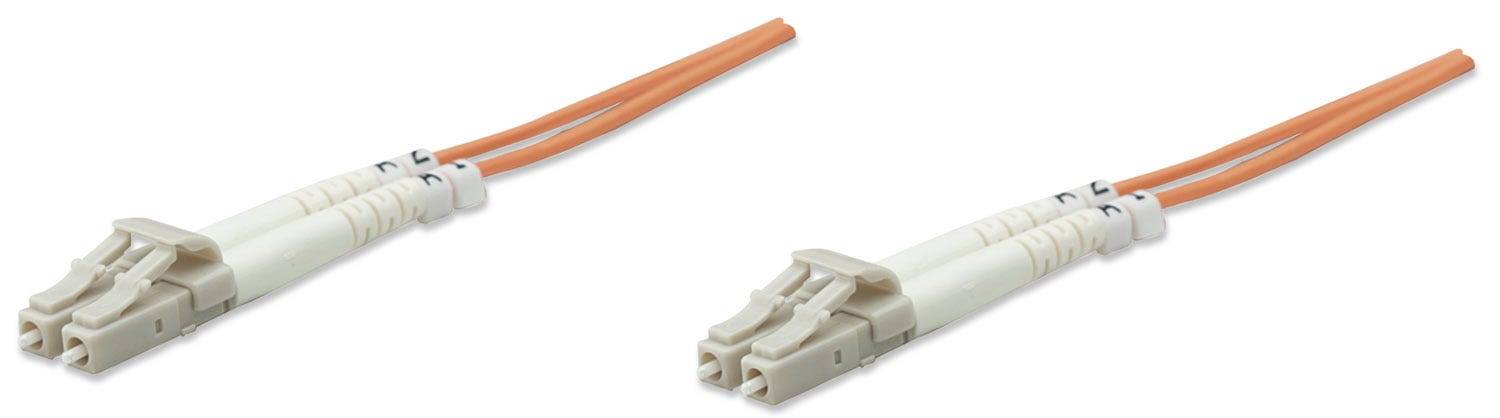 Câble de raccordement fibre optique FO [1x LC mâle - 1x LC mâle] Intellinet 471206 62,5/125 µ Multimode OM1 1.00 m-7