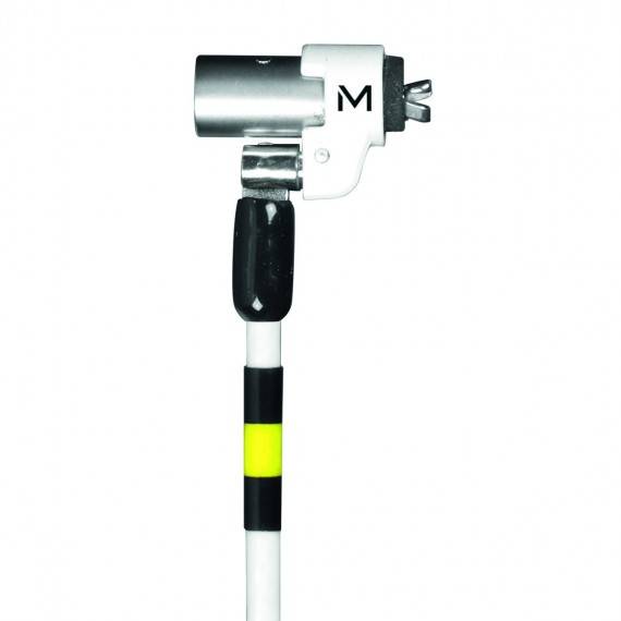 MOBILIS Câble de sécurité à clé rotatif compatible Clé Pass pour Encoche Wedge-7