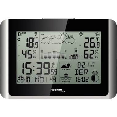 Technoline WS 6767 - Station Météo sans fil avec jusqu'à 3 émetteurs extérieurs-0