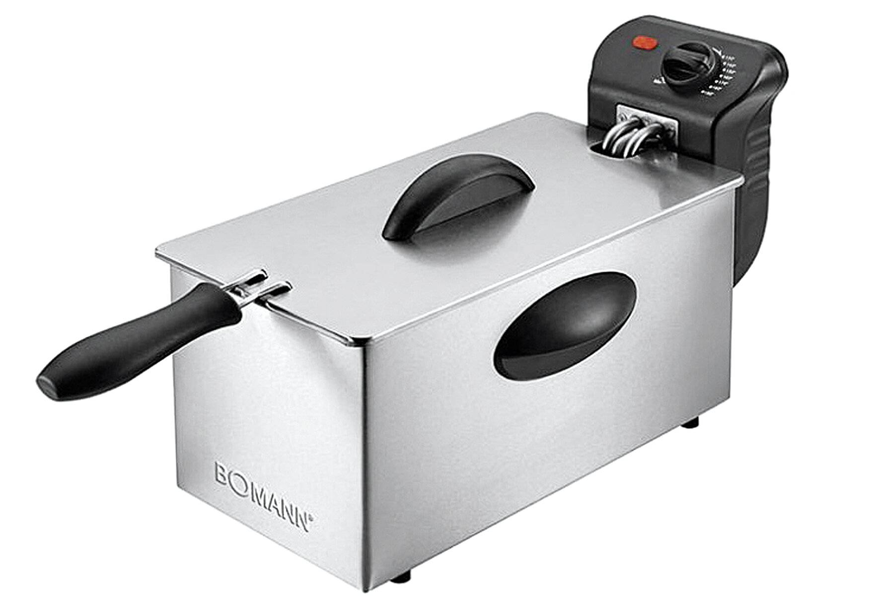 Friteuse en acier inoxydable 3L Bomann FR 2264 CB-2