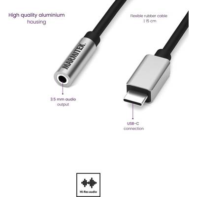 Samsung audio Adaptateur [1x USB-C® mâle - 1x Jack femelle 3.5 mm