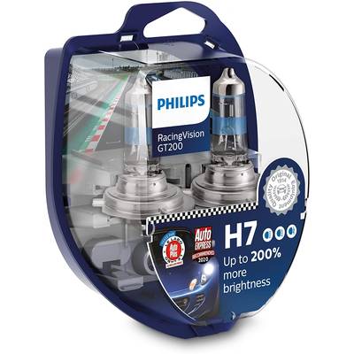 Philips 12972RGTS2 Ampoule halogène RacingVision H7 55 W 12 V - Conrad  Electronic France