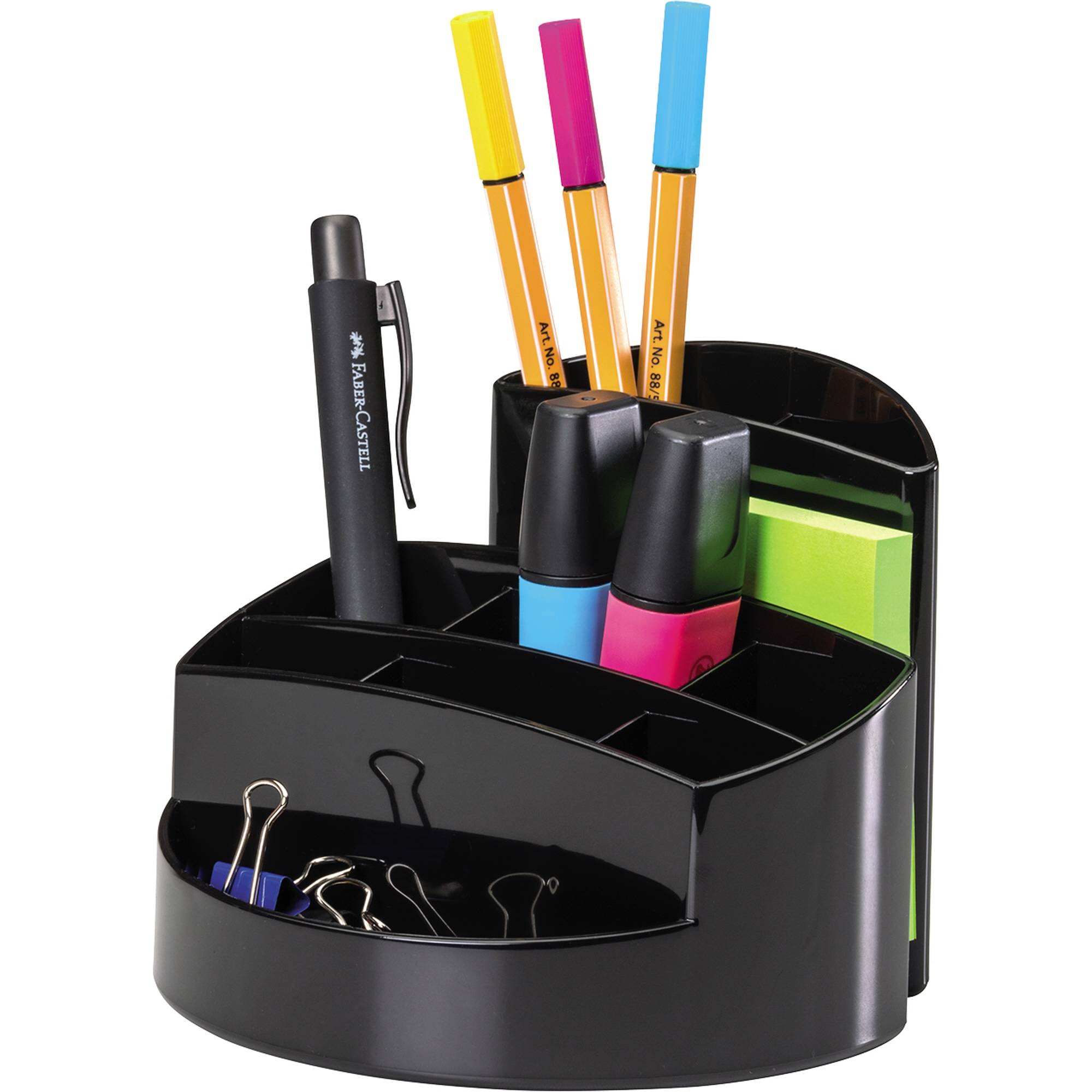 HAN RONDO 17460-13 Organiseur de bureau noir Nombre de compartiments: 9-2