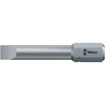 Embout pour vis à tête fendue 12 mm Wera 4013288011305 Acier à outils extra-rigide, allié Forme (embouts): D 8 1 pc(s)