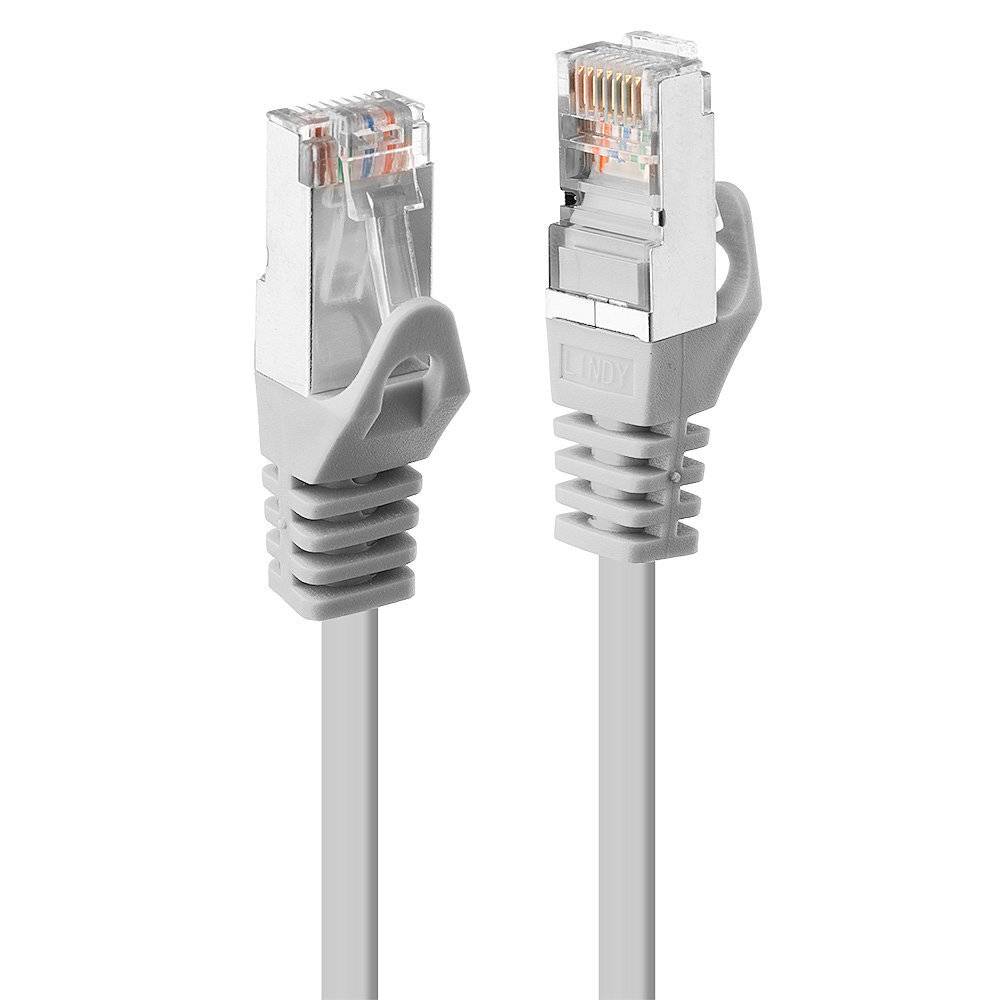 LINDY 48350 RJ45 Câble USB CAT 5e F/UTP 30.00 m gris 1 pc(s)-1