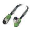 Câble pour capteurs/actionneurs Phoenix Contact SAC-4P-M12MS/ 0,3-PUR/M12FR 1668470 Contenu: 1 pc(s)