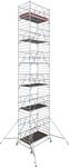 Échafaudage STABILO série 50, longueur du champ 2,50 m, hauteur de travail 11,40 m env