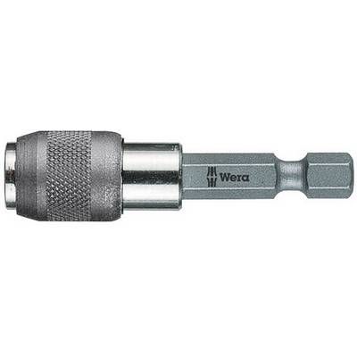 Adaptateur de mandrin de perceuse métallique avec surface de poignée striée et logo de marque, pour une prise en main sécurisée et un travail précis dans les applications artisanales.